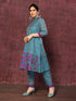 Grey Chanderi Pant Suit Acy8480 Salwar Kameez