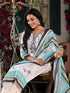White Linen Pant Suit Acy8514 Salwar Kameez