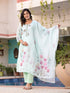 Seagreen Linen Pant Suit Acy8517