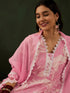 Pink Cotton Blend Pant Suit Acy8603 Salwar Kameez