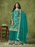 Rama Dola Silk Palazzo Suit Acy8615