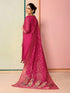 Pink Chanderi Pant Suit Acy8621 Closure View