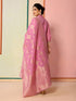 Pink Chanderi Pant Suit Acy8624