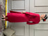 Red Viscose Chanderi Pant Suit Acy8658 Closure View