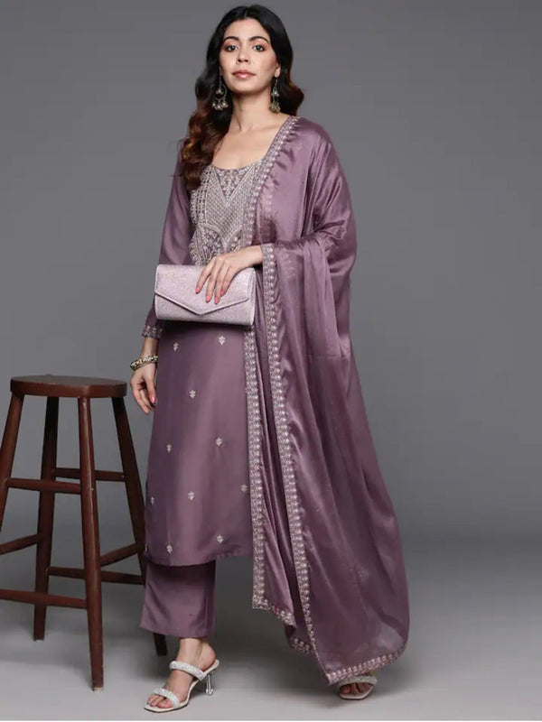 Onion Viscose Chanderi Pant Suit Acy8659