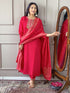 Gajri Viscose Chanderi Pant Suit Acy8664 Salwar Kameez