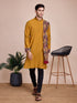Mustard Kurta Silk Payjama