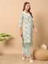 Green Cotton Pant Suit Acy8787 Salwar Kameez
