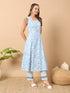 Blue Cotton Pant Suit Acy8788 Salwar Kameez