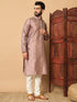 Purple Kurta Silk Payjama