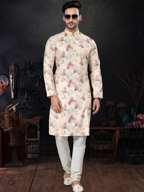 Yellow Kurta Silk Payjama
