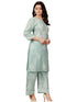 Blue Cotton Pant Suit Acy8872 Salwar Kameez