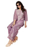 Purple Cotton Pant Suit Acy8873 Salwar Kameez