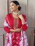 Gajri Viscose Chanderi Pant Suit Acy9280 Back View