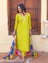 Lemon Viscose Silk Pant Suit Acy9283 Salwar Kameez