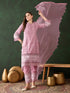 Pink Cotton Pant Suit Acy9523