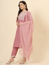 Pink Cotton Pant Suit Acy9579 Salwar Kameez