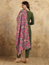 Green Chanderi Pant Suit Acy9727 Salwar Kameez