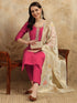 Gajri Chanderi Pant Suit Acy9728 Back View