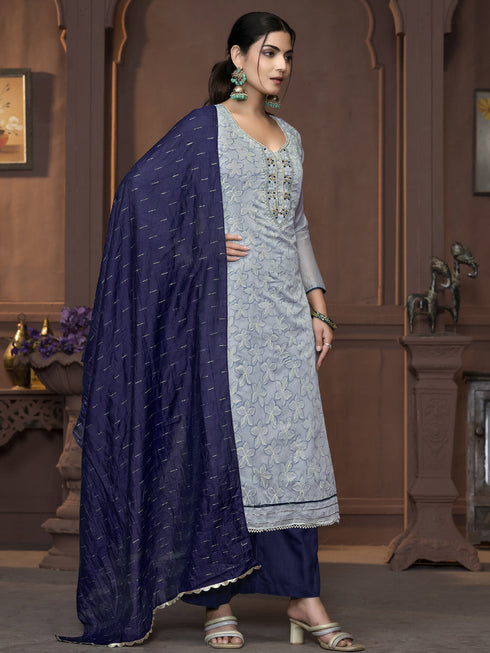 Sky Blue Modal Pant Suit Acy9833 Salwar Kameez