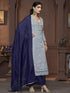 Sky Blue Modal Pant Suit Acy9833 Salwar Kameez