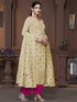 Cream Muslin Pant Suit Acy9838 Salwar Kameez