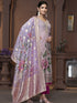 Purple Cembric Cotton Pant Suit Acy9843 Salwar Kameez