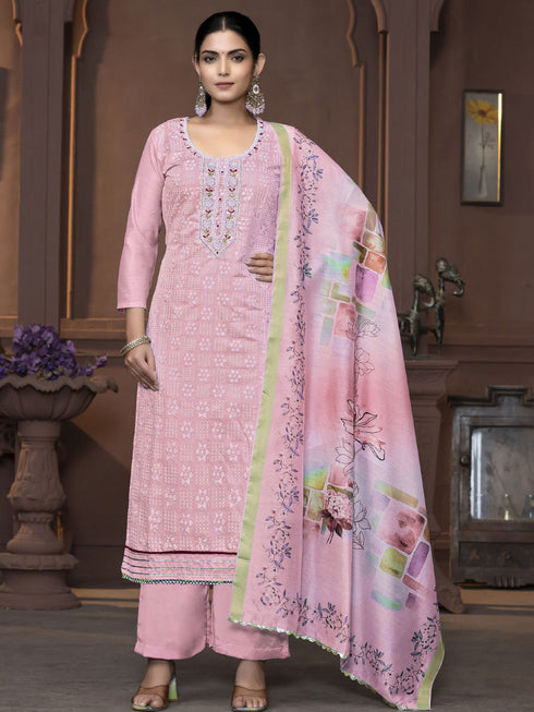 Pink Modal Pant Suit Acy9905