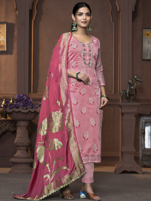 Pink Modal Pant Suit Acy9910 Salwar Kameez