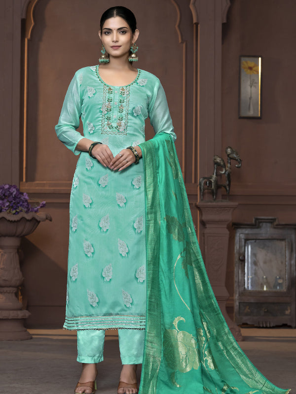 Sea Green Modal Pant Suit Acy9912