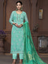 Sea Green Modal Pant Suit Acy9912
