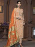 Peach Modal Pant Suit Acy9913 Salwar Kameez