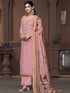 Pink Modal Pant Suit Acy9914 Back View
