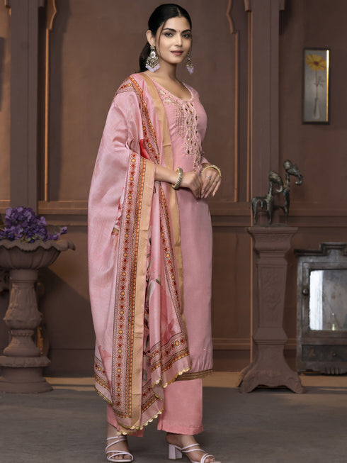 Pink Modal Pant Suit Acy9914 Salwar Kameez