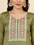 Green Vichitra Silk Pant Suit Acy9921 Back View