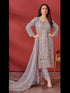 Mauve Georgette Pant Suit Acy9975