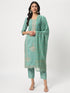 Sea Green Cotton Pant Suit Acz3103