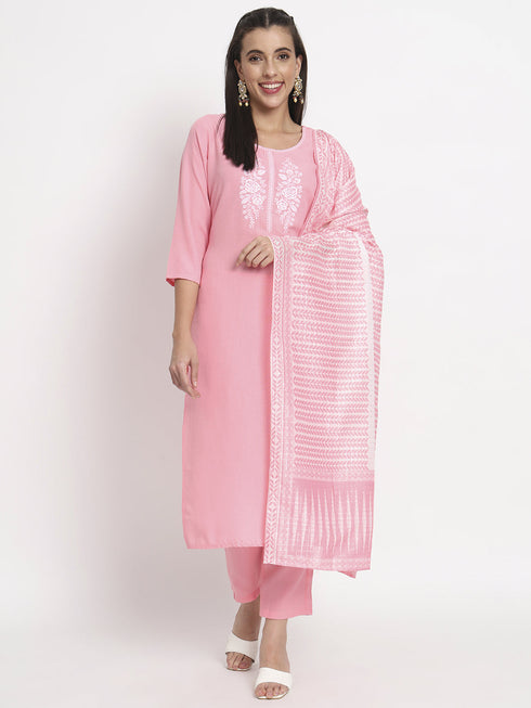 Pink Magic Cotton Pant Suit Acz3107