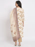 Cream Magic Cotton Pant Suit Acz3112 Closure View
