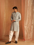 Grey Kurta Viscose Payjama