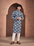 Blue Kurta Viscose Payjama