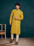 Yellow Kurta Viscose Payjama