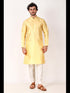 Lemon Kurta Art Silk Payjama