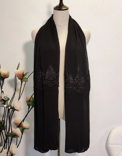 Modest Cardigan with Pleated Sleeves for a Classic Middle Eastern Look