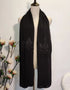 Modest Cardigan with Pleated Sleeves for a Classic Middle Eastern Look