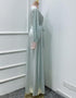 Round Neck Kaftan Abaya Dress for Women
