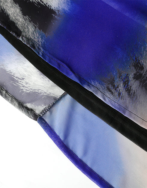 Dubai Abaya Kaftan with V-neck