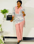Women's African Dashiki Zip-Up Tracksuit