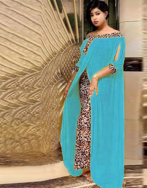 Black Dubai Line Partywear Abaya for Women