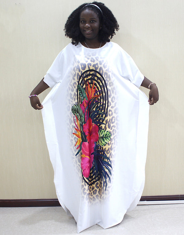Leopard Printed African Dresses For Women